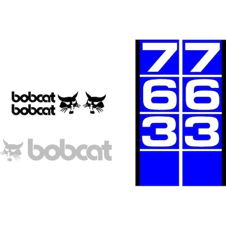 Aftermarket Decal Set BOBCAT763DECALSET